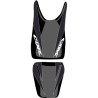 Saddle cover Bagster (2159L) Black/Black Matt/White Letters Honda CBR125 08-09