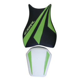 Saddle cover Bagster (2198H) Black/White/Pistache/White Honda CBR1000RR 09