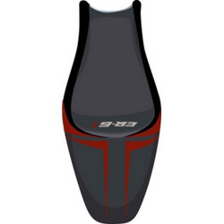 Saddle cover Bagster (2170E) Anthracite/Clair/Black Letters Kawasaki ER-6F 06-07