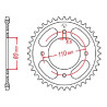 Couronne acier JT 42 dents pas 428 type 1219