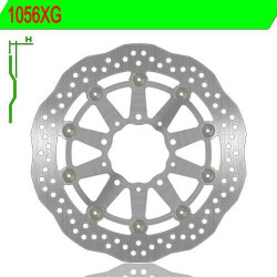 Front brake disc NG 1056XG Z1000SX ABS 07-17