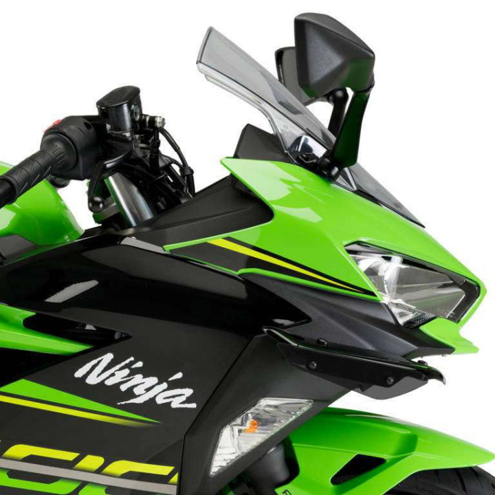 Puig DOWNFORCE SPORT side fins (3172) Kawasaki NINJA 400