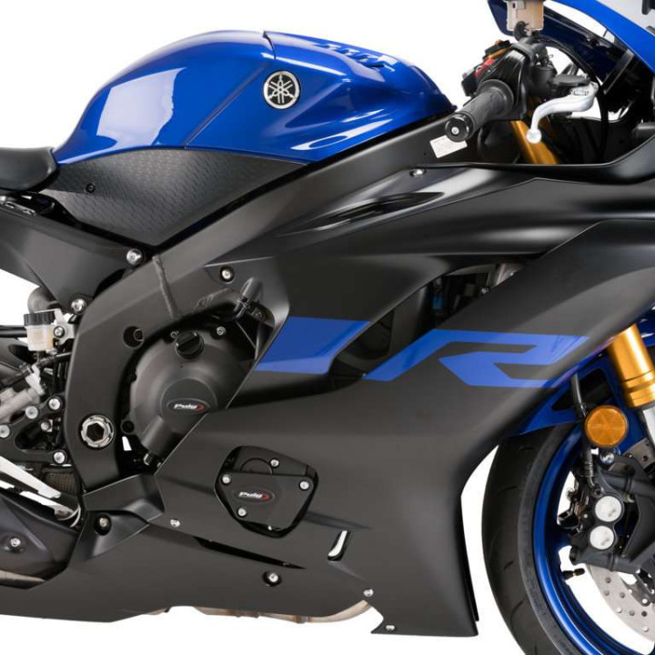 Puig right and left frame covers (20129N) Yamaha YZF-R6