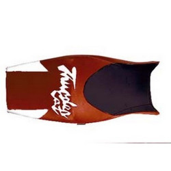 Housse de selle Bagster (2039E) Rouge/Noir/Lettres Blanches Yamaha YZF600 THUNDER CAT 98