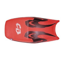 Saddle cover Bagster (2037Q) Orange Fonce/Black/Letters Grises Honda CB500 99