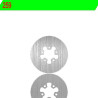 Straight rear brake disc NG 259 SHERCO 125-200-250-290 99