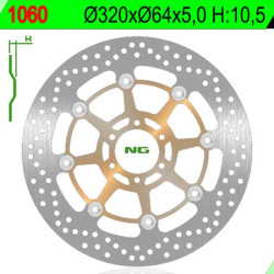 Disque de frein avant NG Yamaha XJR1300, Ducati Monster, Aprilia RSV1000