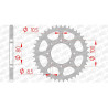 Couronne acier AFAM 41 dents pas 520 type 14312 Suzuki GN 250