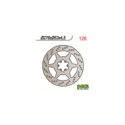 Disque de frein moto NG (réf. 126)