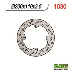 Motorcycle brake disc fixed 200mm (ref. 1030)