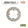 Disque de frein moto NG fixe 200mm (réf. 1030)