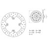 Disque de frein Brembo Série Oro 68B40792