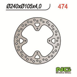 Rear brake disc NG Honda XR650 R / SUPERMOTARD
