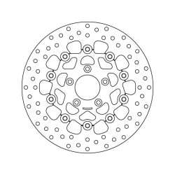 Disque de frein avant Brembo Série Oro 78B40891 Harley-Davidson