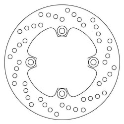 Disque de frein Brembo Série Oro 68B40747