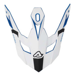 Visière pare soleil pour casque Acerbis PROFILE 5 22.06 BLANC/BLEU