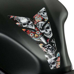 OneDesign SKULL PARTY motorcycle tank protector 2