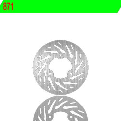 Straight rear brake disc NG 871 SHERCO 50/125