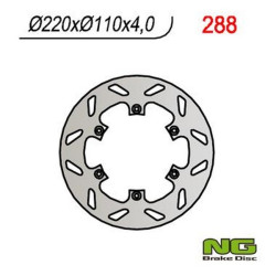 NG motorcycle brake disc (rep. 288)
