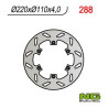 NG motorcycle brake disc (rep. 288)