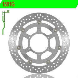 Disque de frein NG 1581G HONDA CBF1000 ABS