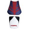 Housse de selle Bagster (2164A) Rouge/Bleu De Chine/Blanc/Noir/Lettres Rouges Honda CBR600RR 05
