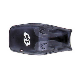 Housse de selle Bagster (2037P) Noir/Espace/Lettres Blanches Honda CB500 98