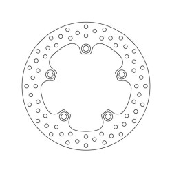 Rear brake disc Brembo Serie Oro 68B40785 Suzuki GSR 400/600/750, GLADIUS 650, GSF BANDIT 650 07-