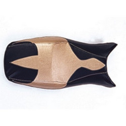 Saddle cover Bagster (2075C) Black/gold/Black Letters Honda CBR1100 XX 97-98