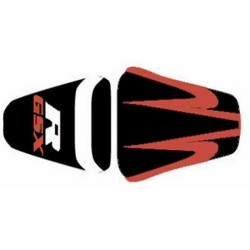 Housse de selle Bagster (2114G) Rouge/Noir/Blanc Suzuki GSX1000R 01