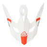 Visière pare soleil pour casque Acerbis PROFILE 5 22.06 BLANC/ORANGE