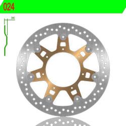 Front left brake disc NG 024 RIEJU RS2 50 03