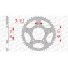 AFAM steel crown 42 teeth not 525 type 14404 Suzuki GSF 400 Bandit