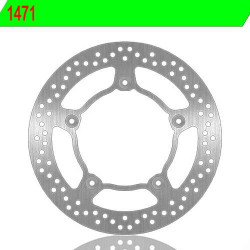 Front brake disc NG 1471 865 SPEEDMASTER 10-17