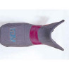 Saddle cover Bagster (2041F) Gris Clair/Cassis/Letters Azur Yamaha TDM 850 92