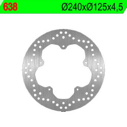 Disque de frein NG 638 Fuoco 500, Piaggio X7/X8/X9 MP3