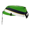 Tapis de réservoir Bagster gazon/chine/blanc/bande or (1337S) Kawasaki ZRX1200 R