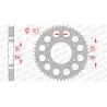 AFAM steel crown 47 teeth pitch 530 type 16602 Kawasaki 750 H2