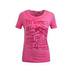 Women's T-shirt Acerbis SP CLUB RUSH LADY Fuchsia 2