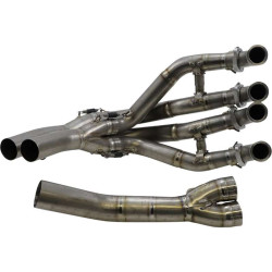 AKRAPOVIC Titanium decatalyzed manifold Kawazaki ZX-10R/ZX-10RR (E-K10E2)