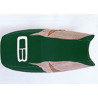 Housse de selle Bagster (2037G) Vert Fonce/Champagne/Havane/Lettres Blanches Honda CB500 95