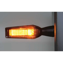 Clignotants moto BRAZOLINE FALCON NOIR 2