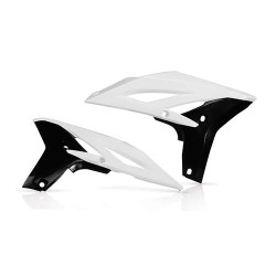 Acerbis Yamaha YZF250 black/white radiator fins (0013760.237)