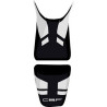 Saddle cover Bagster (2205C) Black/Gris/Letters Grises Claires Honda CBF600 S 08-10