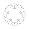 Rear brake disc Brembo Série Oro 68B407C0 BMW K1200/1300 R1200 HP2