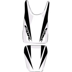 Saddle cover Bagster (2105H) Gris Clair/Espace/Letters Anthracites Suzuki GSX1300R Hayabusa 02