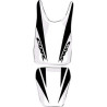 Housse de selle Bagster (2105H) Gris Clair/Espace/Lettres Anthracites Suzuki GSX1300R Hayabusa 02