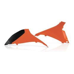 Caches boîte à air orange Acerbis KTM SX125 (0015699.010)