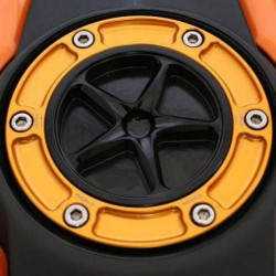 Cerclage pour trappe à essence à visser Evotech FC-SU2 Suzuki 5 vis