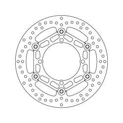 Disque de frein avant Brembo Série Oro 78B40810 KX 125/250 RM-Z 250 04-06